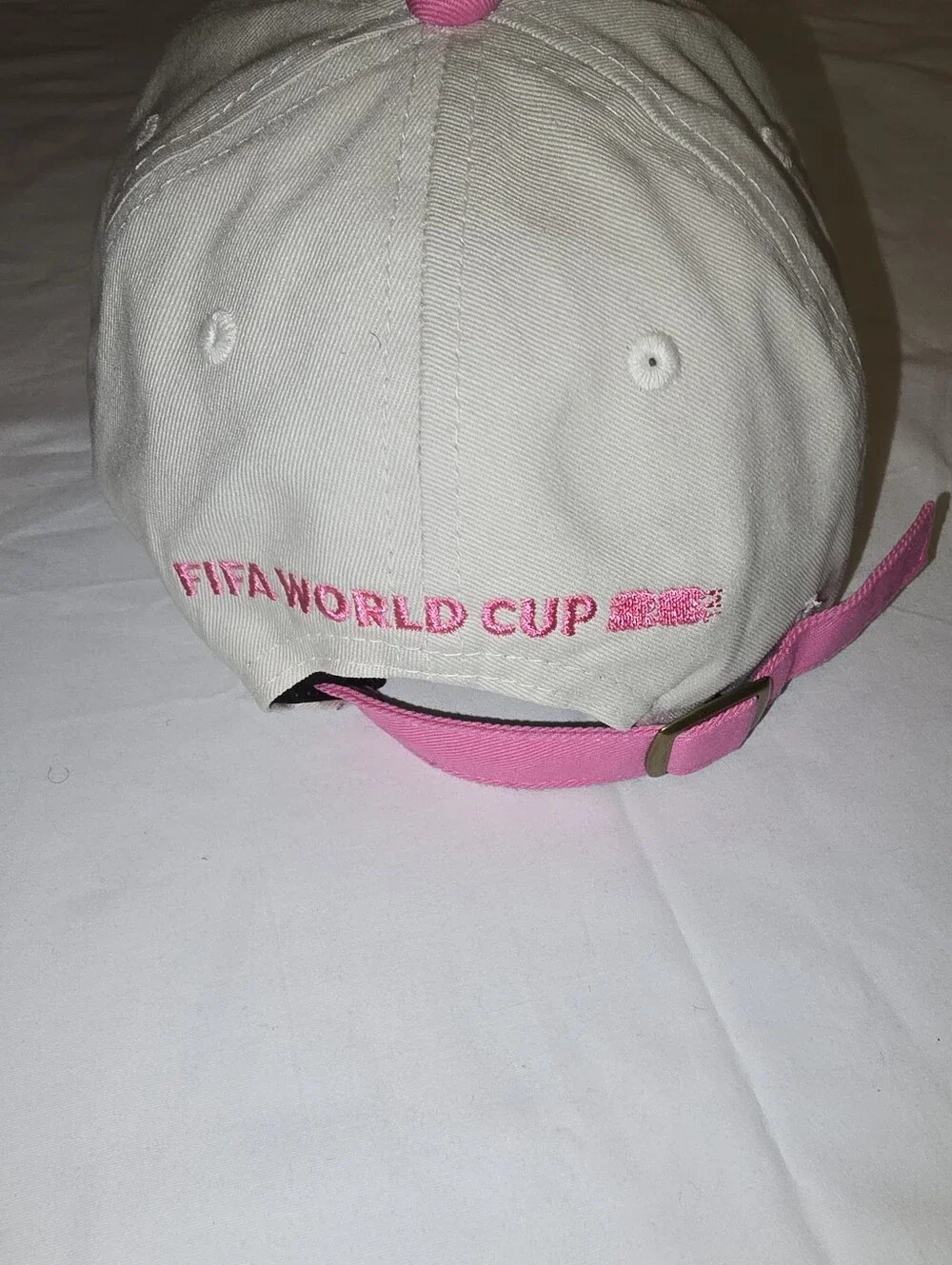 FIFA 26 Miami Pink and Beige Baseball Cap